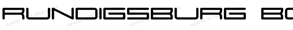 Rundigsburg Bold字体转换